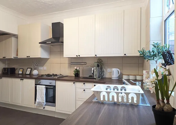 Prázdninový dům Modern Double W Private Bath & Free Parking *